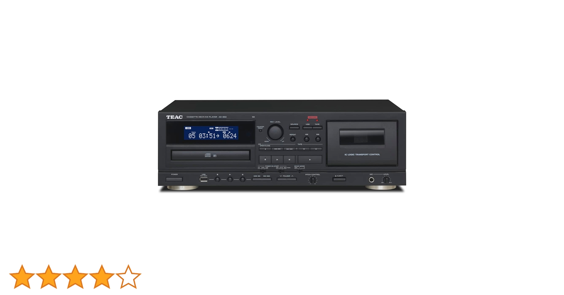 TEAC AD-RW900 nagrywarka CD i kaseta do sprzętu audio (3,5